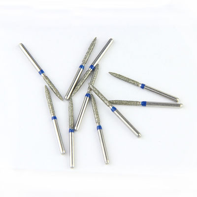 Electroplated SS Handle FG Diamond Burs With Standard Diamond Grits