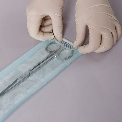 Dental Self Sealing Sterilization Pouches Sterilization Bags Dental Flat Gusseted Reel