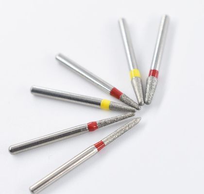 Teeth Cutting Fg Diamond Burs 1.60mm Diameter Negotiable Packaging