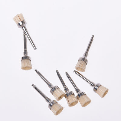 Effective Polishing Teeth with Oral Health Cup Shape Prophy Brush Hard Bristles Latch Style