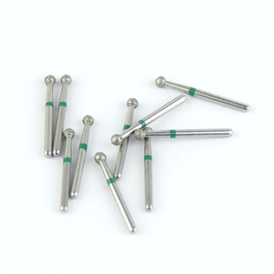 1.60mm Diameter  Teeth Cutting Bur Fg Diamond Burs BR Series Ball Round Head